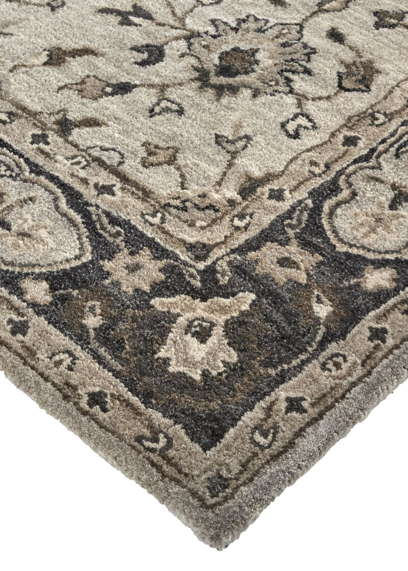 Eaton 8399F Gray/Ivory/Taupe 5' x 8' Rug image number 6