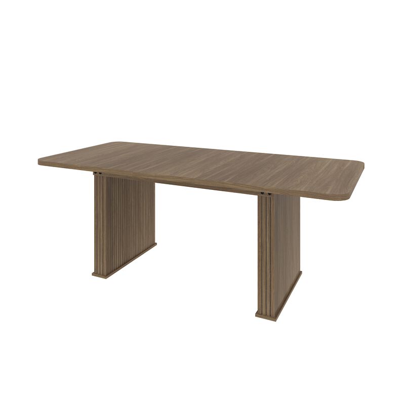 Scimla Modern Extendable Rectangular Dining Table image number 7