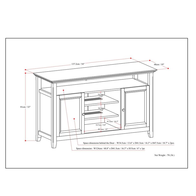 Skixca TV Stand image number 9