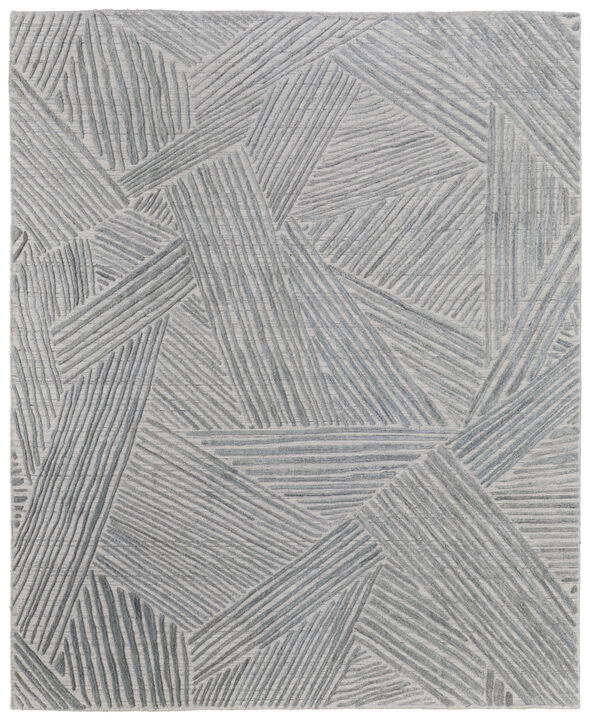 HomeRoots Abstract Hand Woven Area Rug