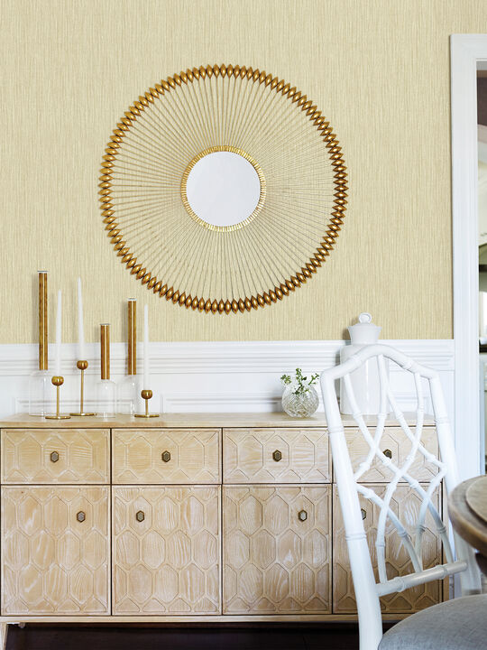 Abel Gold Textured Wallpaper