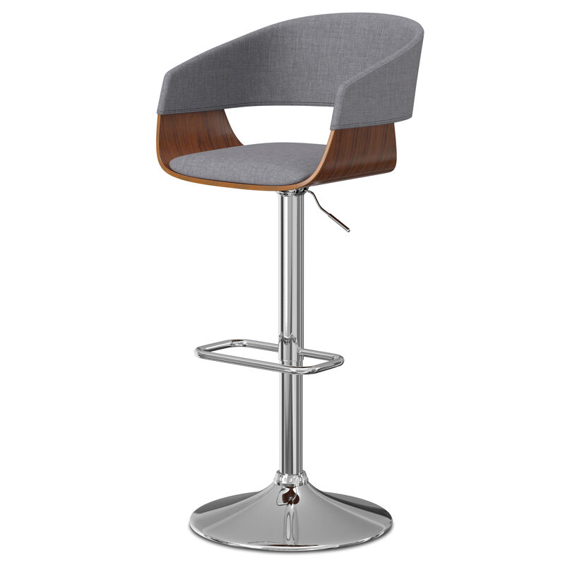 Lowell Adjustable Swivel Bar Stool