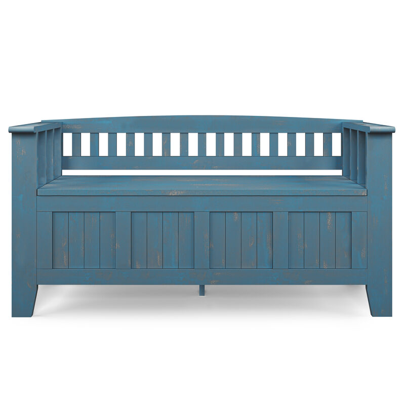 Simpli Home Acadian Entryway Storage Bench image number 2
