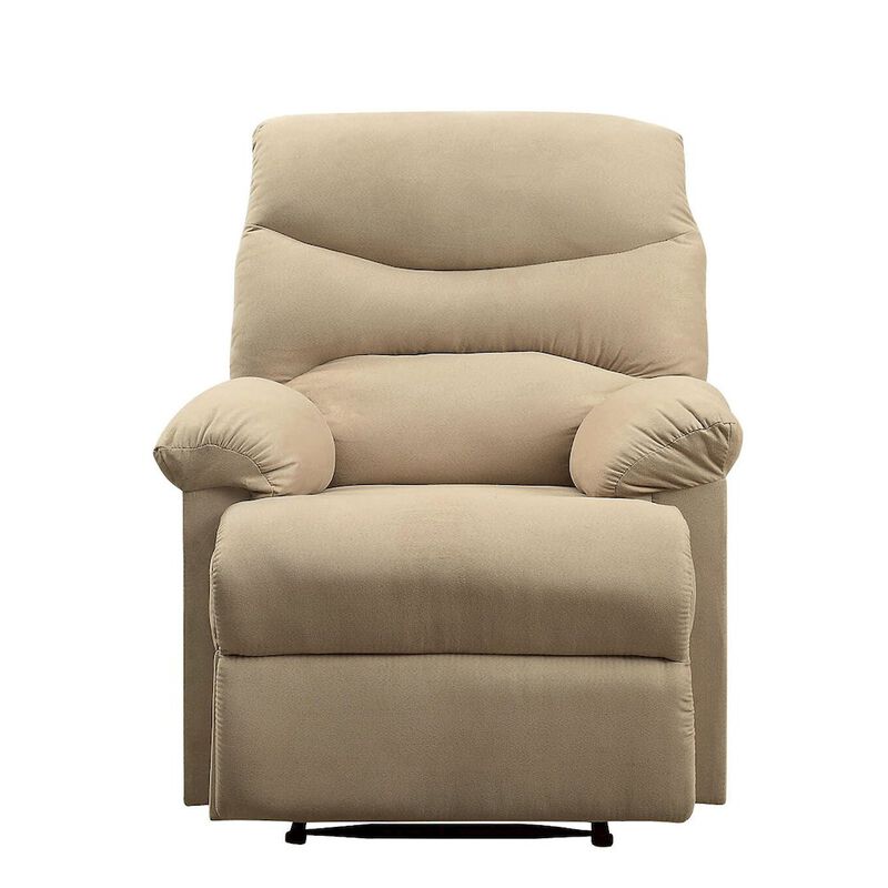 Plethoria Home Pillow Top Arms Recliner with Tufted Back
