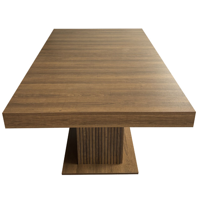Gamor Modern Extendable Rectangular Dining Table image number 3