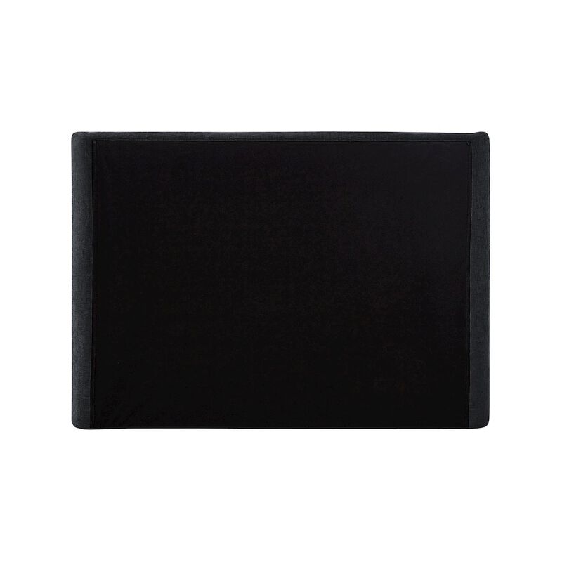 Meridian Furniture Penny Black Chenille Fabric King Bed