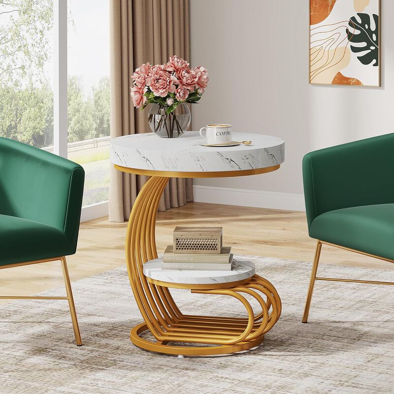 Round End Table image number 0
