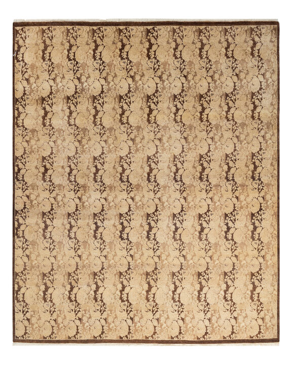 Mogul, One-of-a-Kind Hand-Knotted Area Rug  - Brown, 7' 10" x 8' 2"