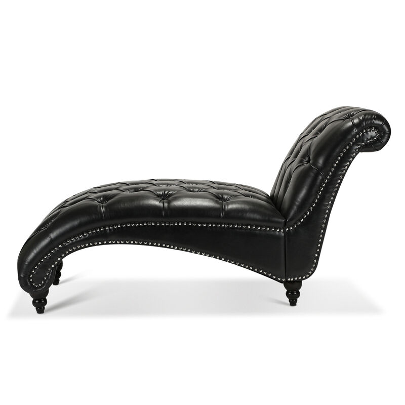 Streamdale Tufted Armless Chaise Lounge image number 2