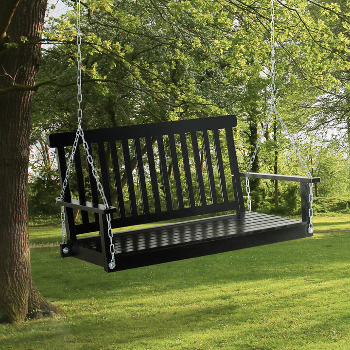 Hivvago Outdoor 2-Person Patio Porch Swing