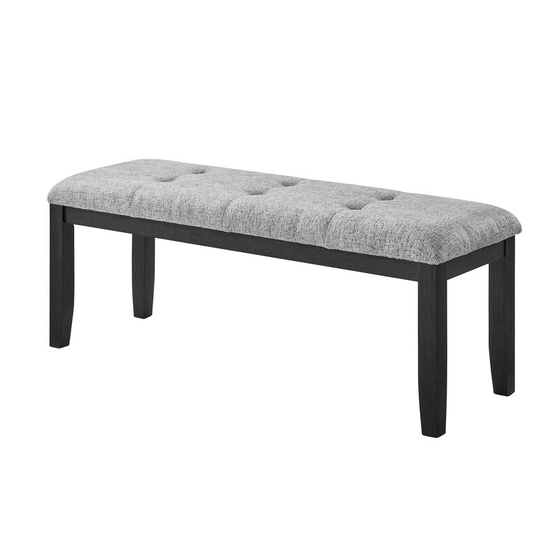 D1319 Light Grey Bench image number 3