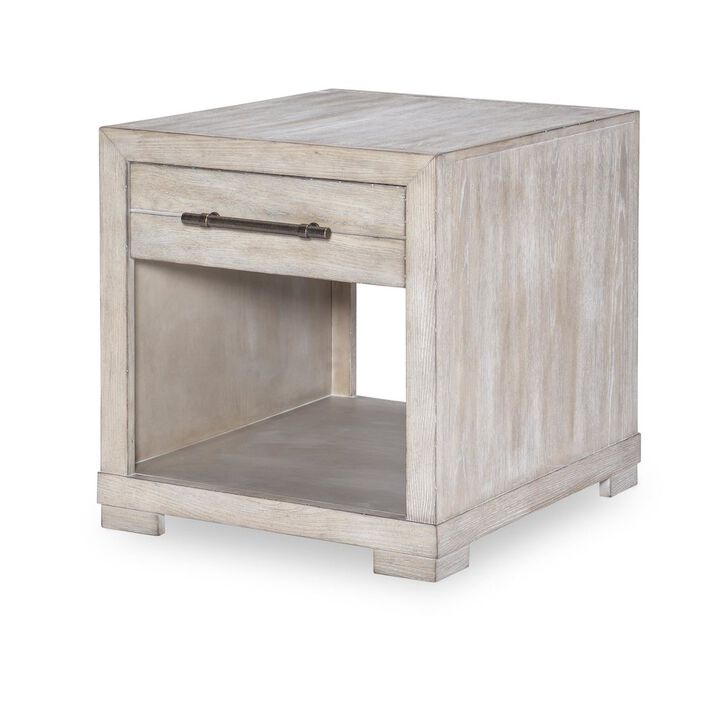 Legacy Classic Westwood Square End Table (1 Drawer, 1 Open Shelf)