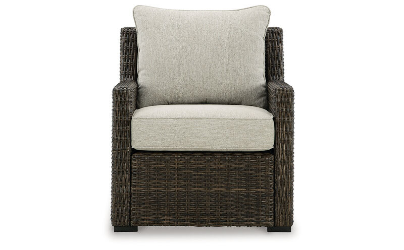 Brook Ranch Outdoor Lounge Chair with Cushion image number 2