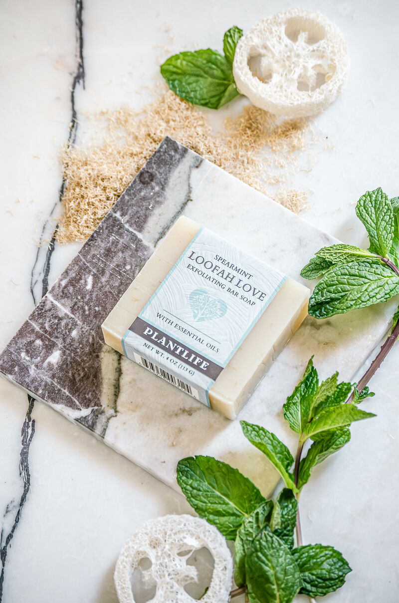 Plantlife Bar Soap - Loofah Love Spearmint 2 Pack image number 1