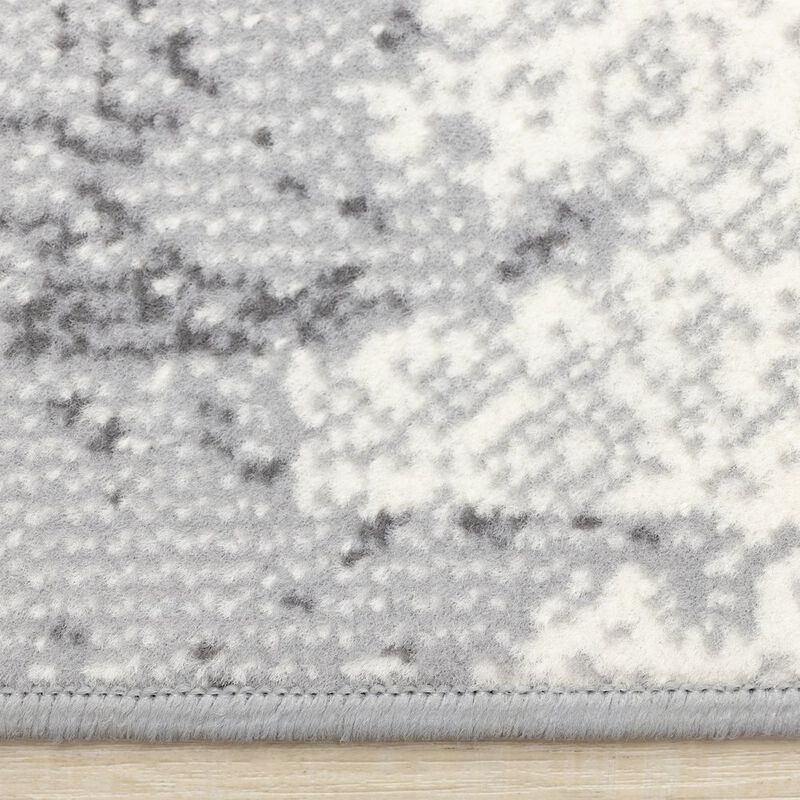 Novelle Home Functional Style Blue White Grey Abstract Rug, 4'7 x 6'7, 4'7 x 6'7 image number 1