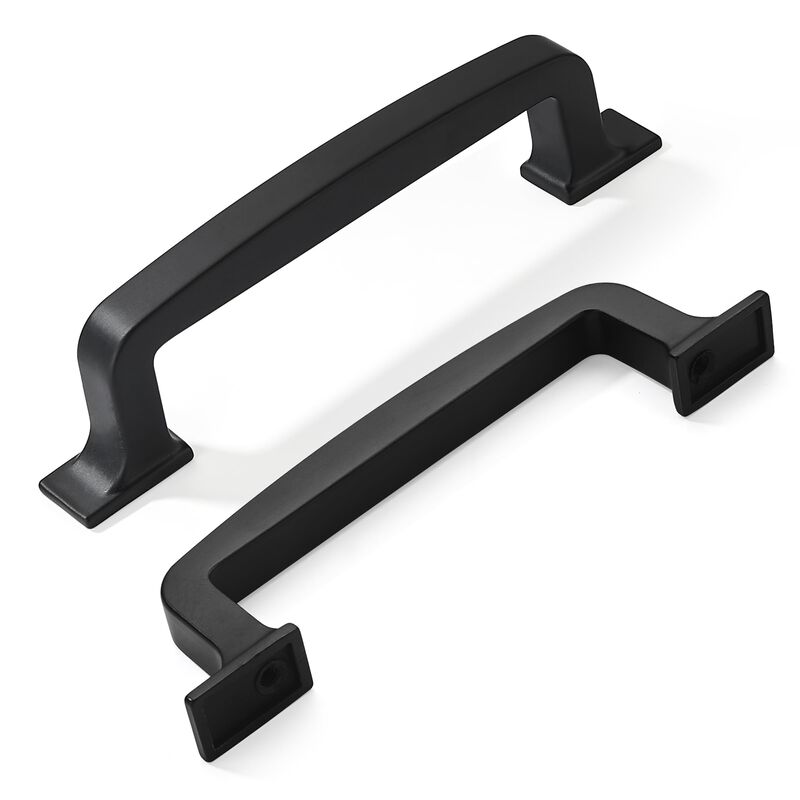 khtumeware 10 Pack 3-3/4 Inch Kitchen Cabinet Handles Matte Black Cabinet Pulls Black Drawer Pulls Kitchen Cabinet Hardware Kitc
