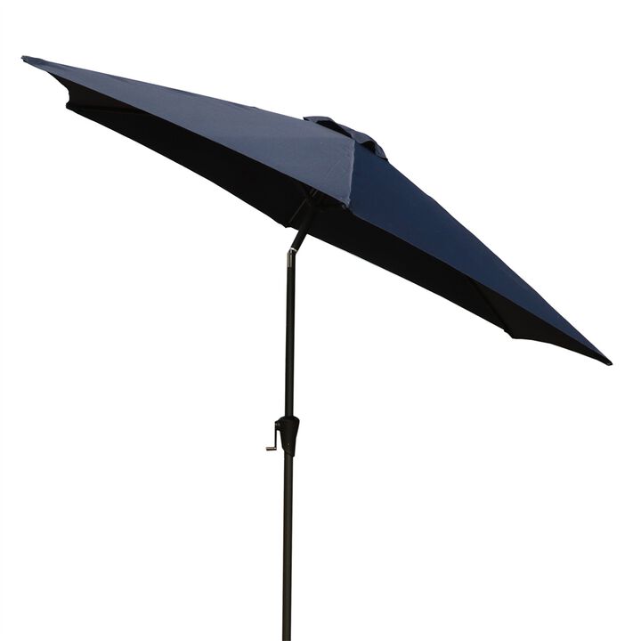 9' Pole Blue Umbrella with Carry Bag