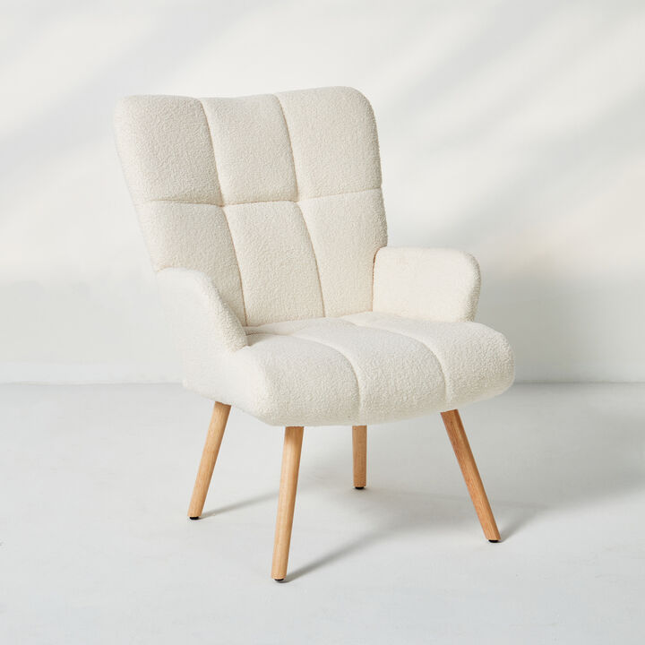Accent Chair Modern High Back Arm Chair