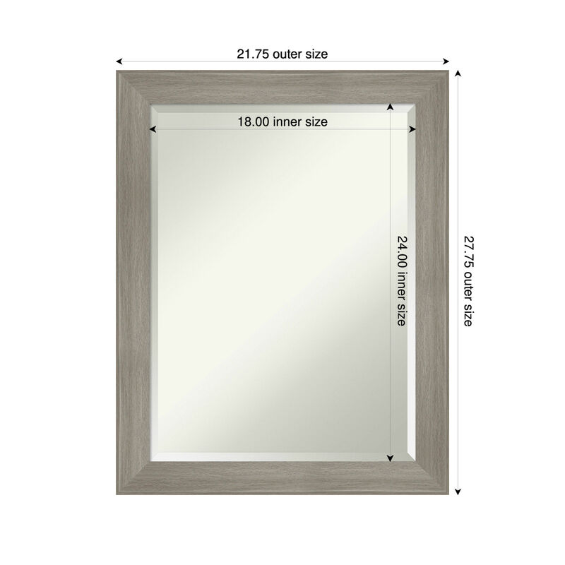 Grand Narrow Beveled Framed Wall Mirror image number 4