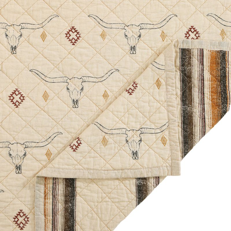 Maverick Longhorns Quilt Set image number 3