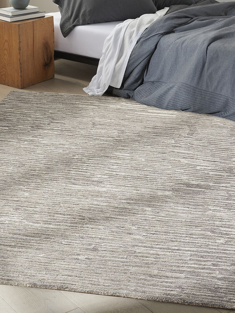 CK010 Linear LNR01 Gray 3'9" x 5'9" Rug