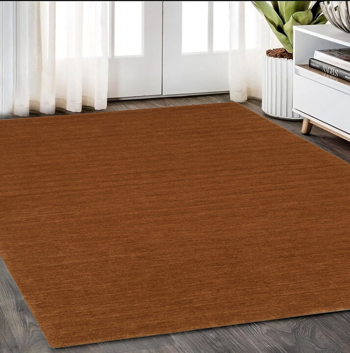 HomeRoots Wool Hand Tufted Area Rug