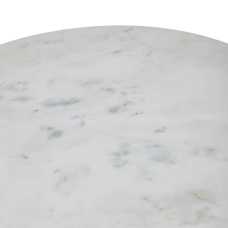 Renwil Hera Side Table In Yellow Color