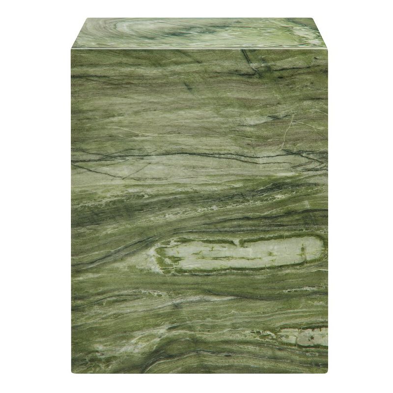 Modway Jordana Square Plinth Indoor - Outdoor Patio Concrete Side Table image number 4