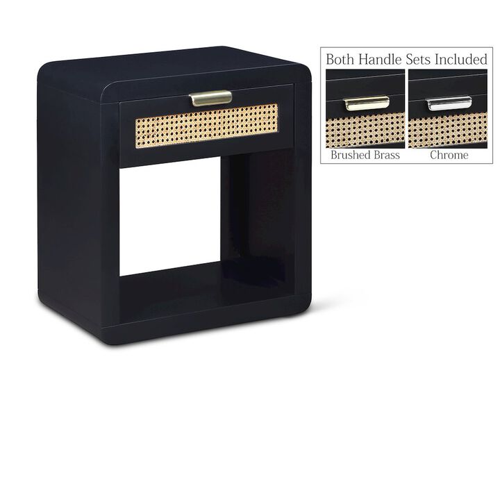 Meridian Furniture Langham Black Night Stand