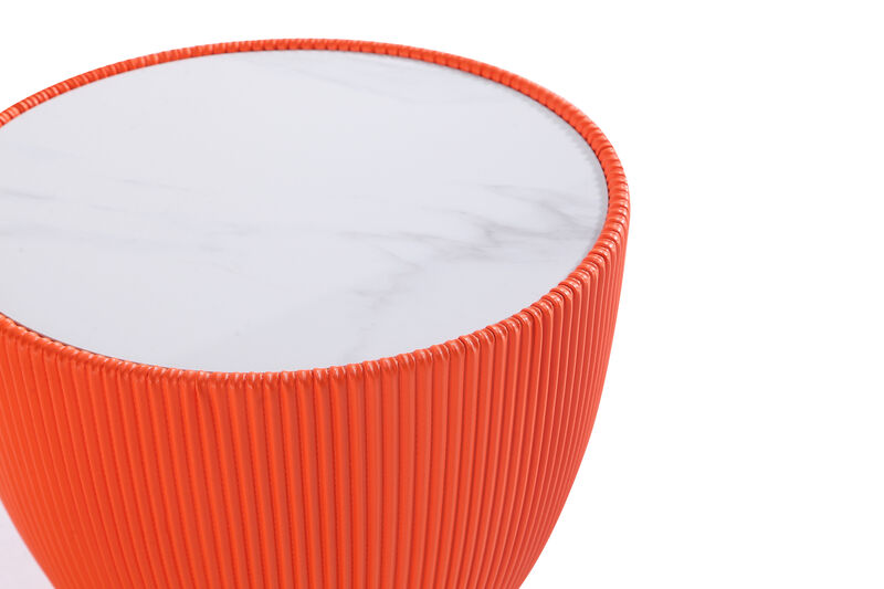 Anderson Orange End Tables (Set of 2)