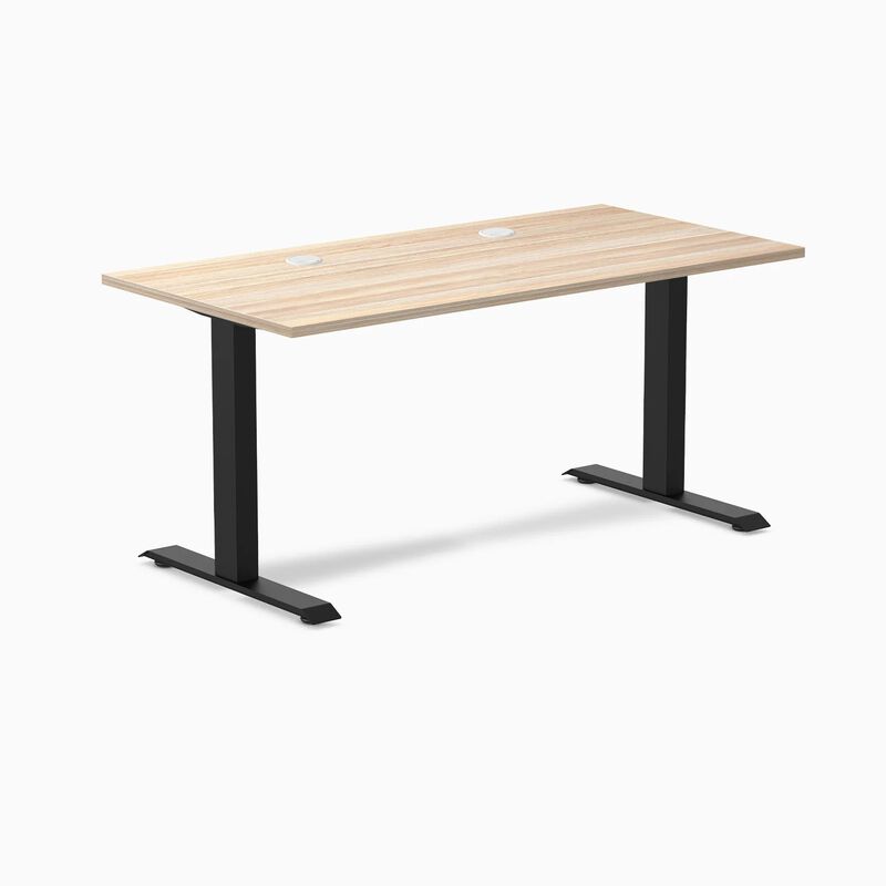 Desky Zero Scalloped Laminate Office Desk image number 0