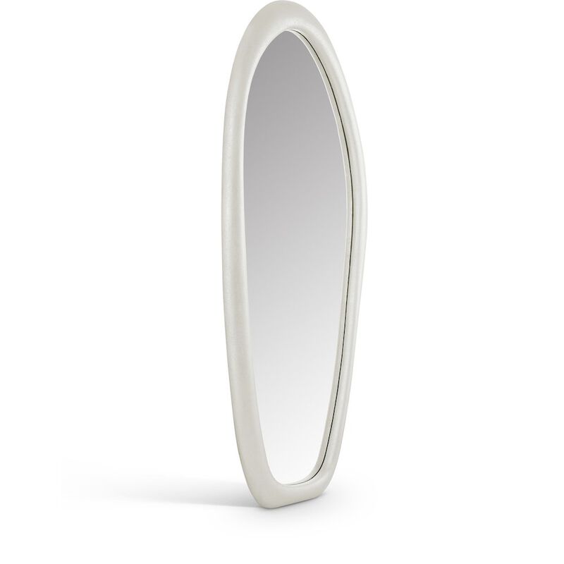 Meridian Furniture Holland White Polyresin Mirror