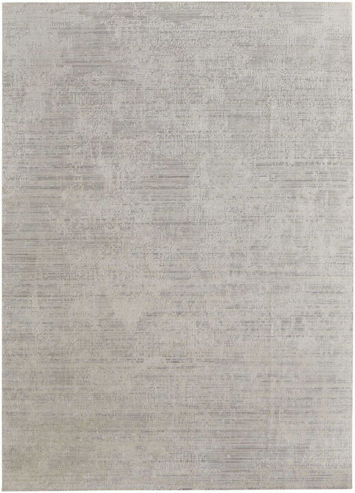 HomeRoots Abstract Hand Woven Distressed Area Rug