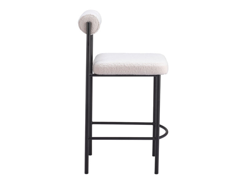 Livorno Counter Stool (Set of 2) Ivory image number 2