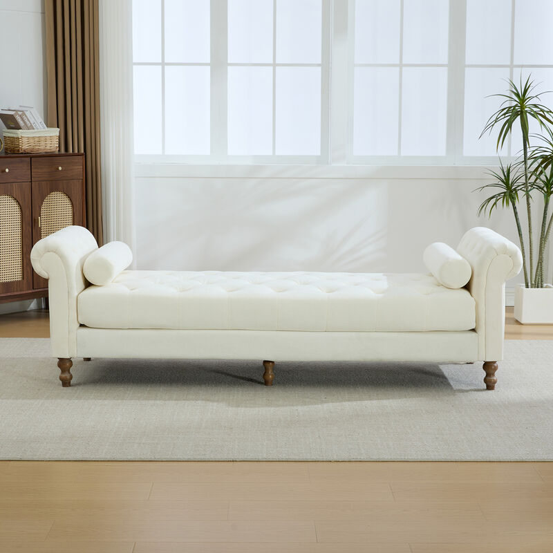 Glonmu Chenille Bench image number 2