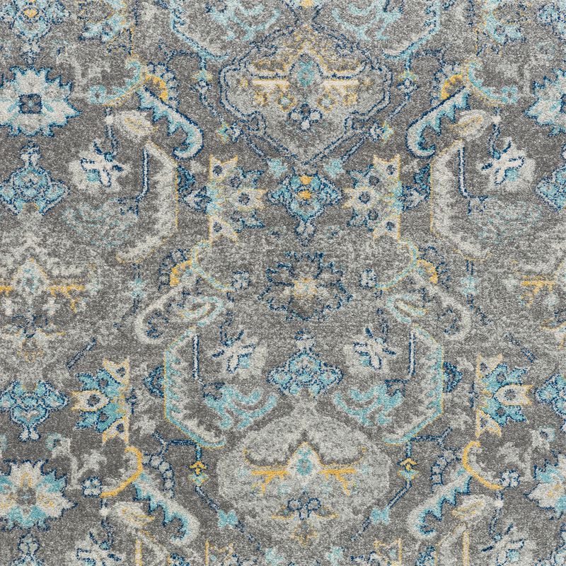 Pasargad Home Turkish Chelsea Grey Area Rug- 7' 9'' X  9' 6'' image number 3