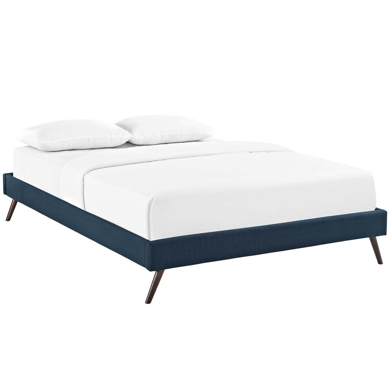 Modway - Loryn Full Fabric Bed Frame with Round Splayed Legs image number 0