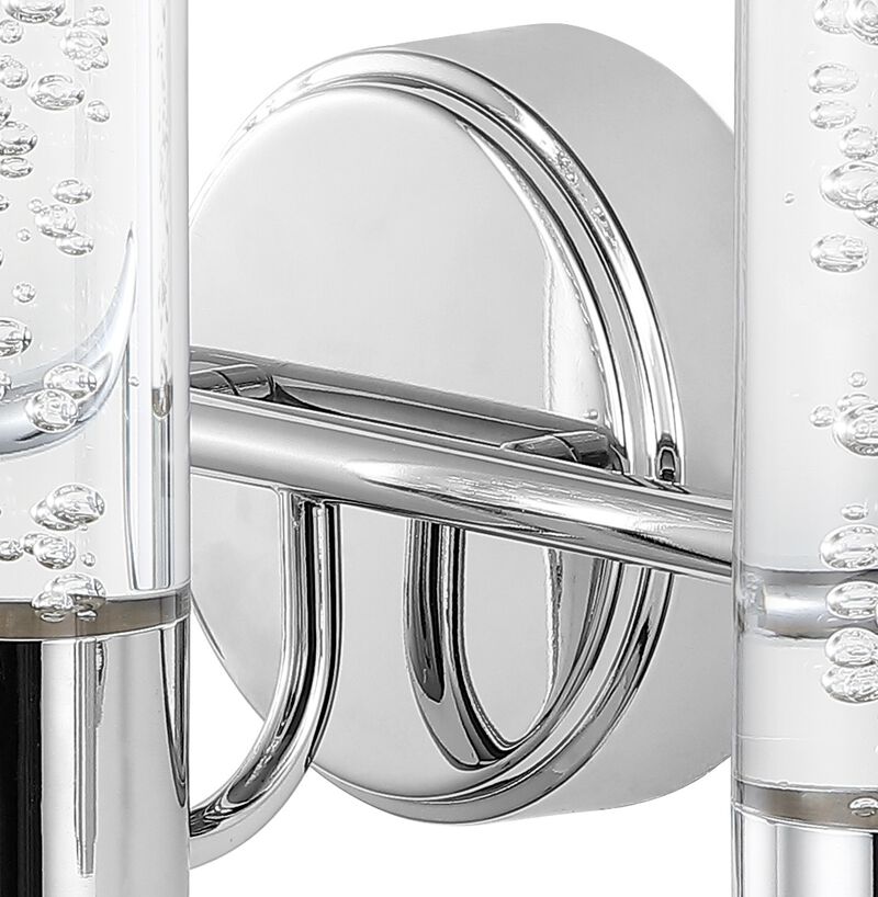 Bolha Minimalist Modern Bubble Acrylic/Iron Integrated LED Vanity Light