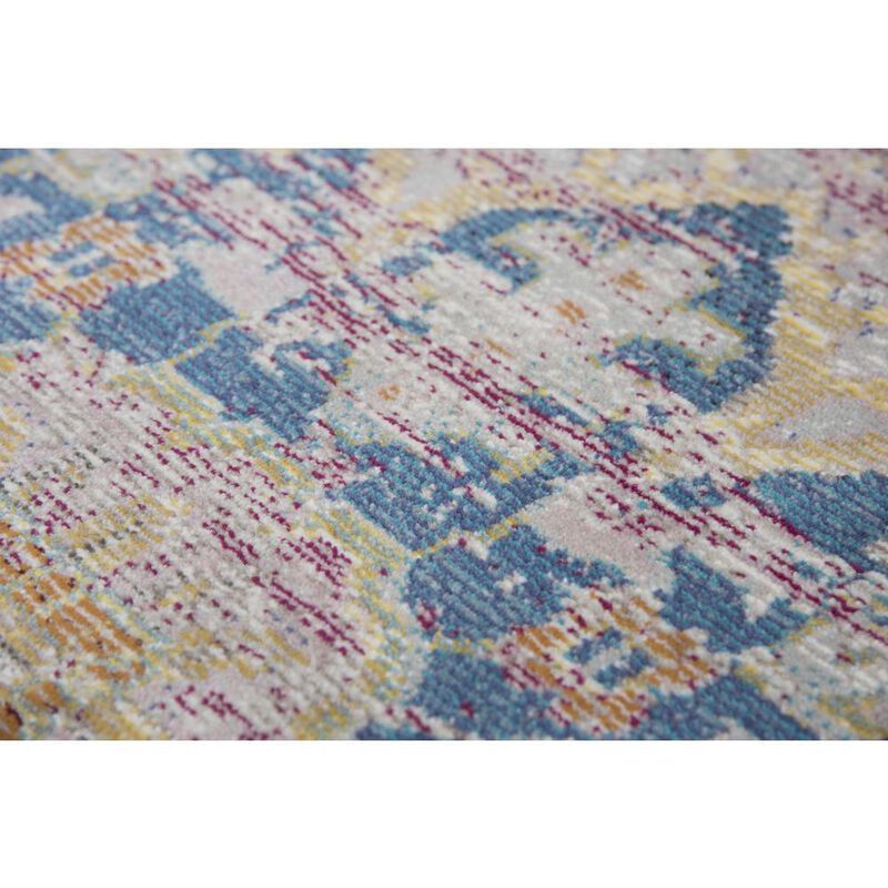 Morocco Gray 7'6" x 9'5" Power-Loomed Rug