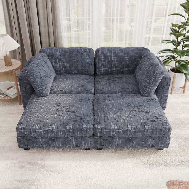 TATEUS  Sleeper Sectional Sofa Set image number 2