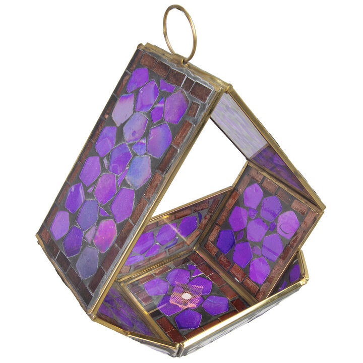 Modern Mosaic Fly-Through Bird Feeder