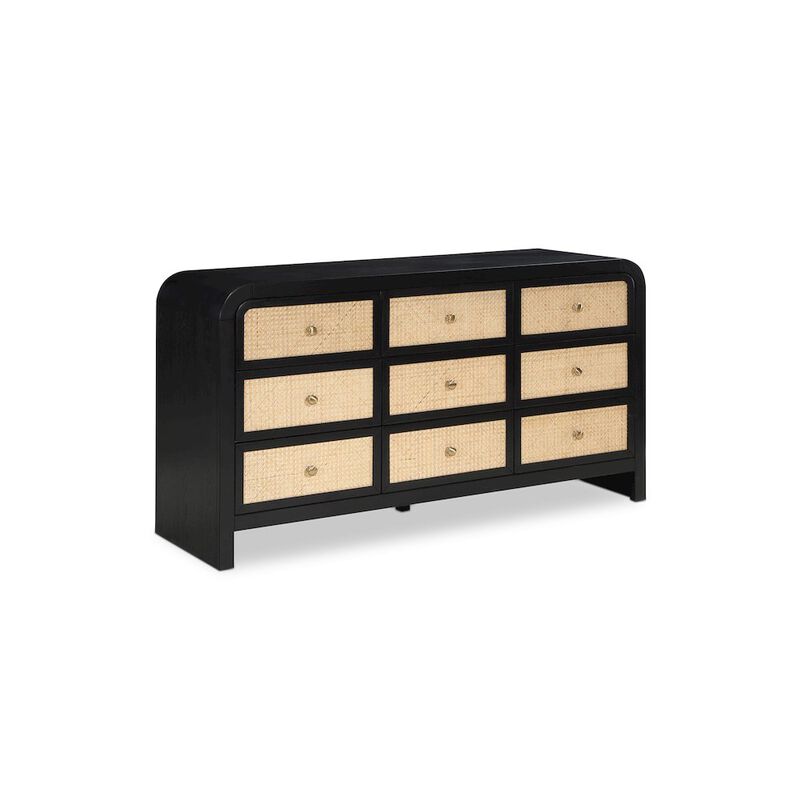 Meridian Furniture Siena Black Dresser