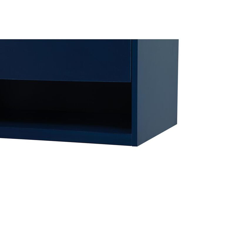 Elegant Kitchen and Bath 36 inch Single bathroom vanity in blue