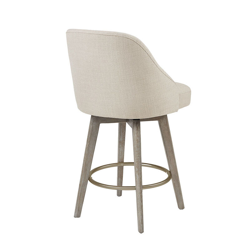 Gracie Mills Cathryn Elevate Your Space with Our Swivel Seat Counter Stool