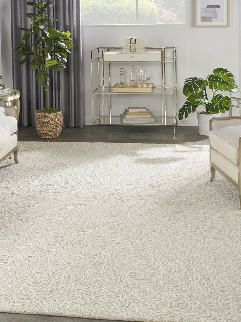 Ma30 Star SMR03 Ivory 9'9" x 13'9" Rug