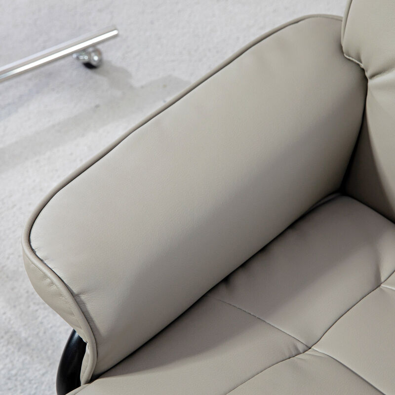 Hivvago Recliner Chair with Ottoman and High Back image number 7