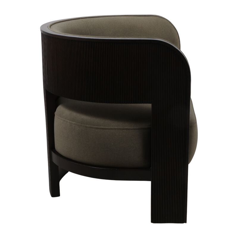 Owenlake Curved Accent Chair image number 4