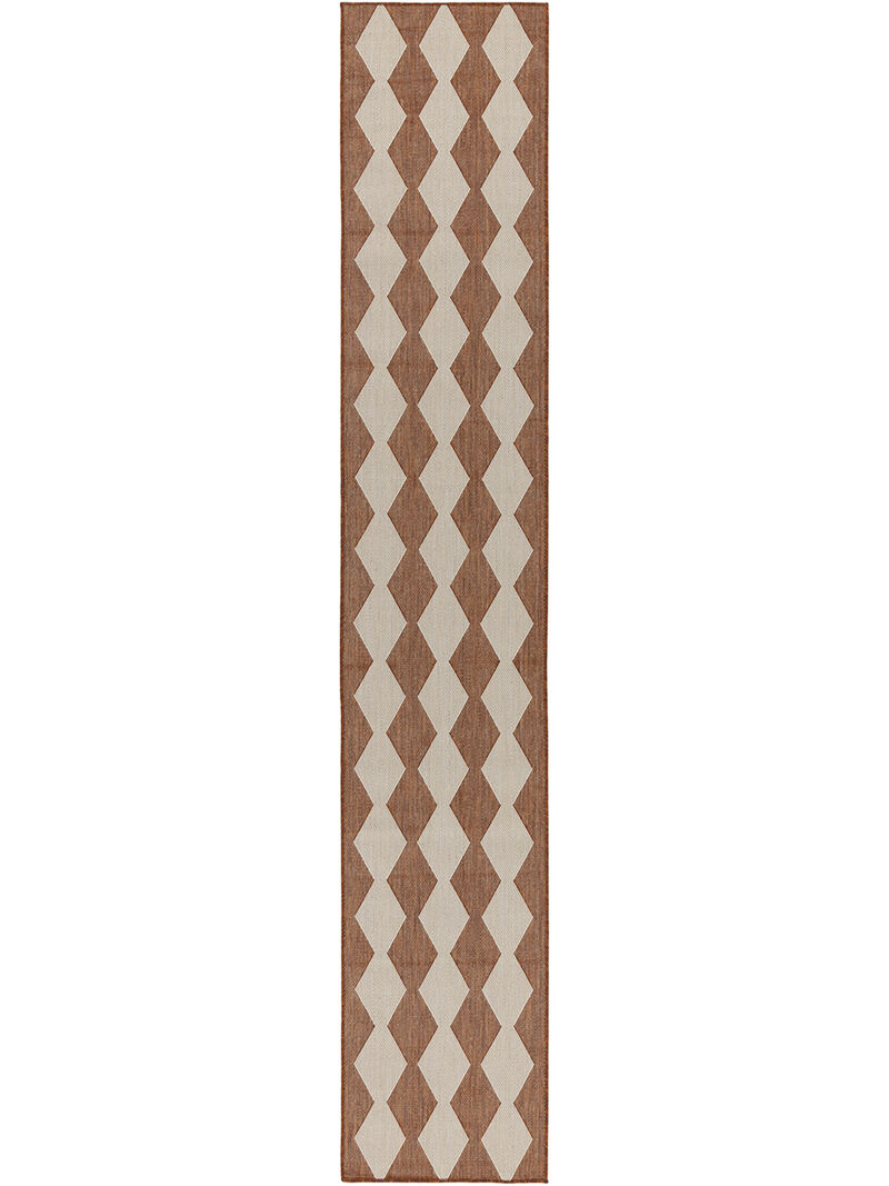 Positano POS04 Terracotta 2'2" x 8' Rug image number 0