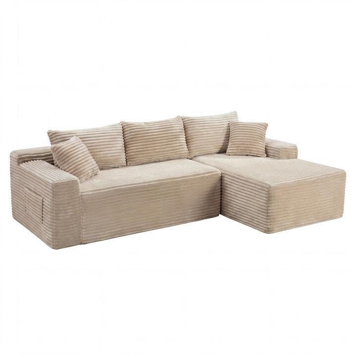 Zekrig 106.3" Cloud Modular Sectional