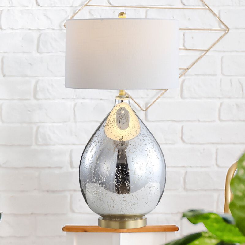 Sasha Glass/Metal LED Table Lamp